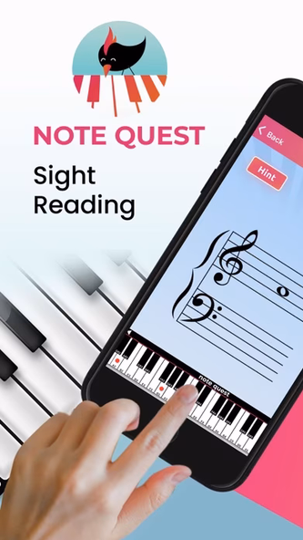 Note Quest: Sight Reading Screenshot 1 - AppWisp.com Note Quest: Sight Reading Screenshot 1 - AppWisp.com
