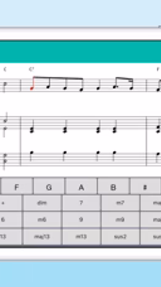 Score Creator: compose music Screenshot 4 - AppWisp.com Score Creator: compose music Screenshot 4 - AppWisp.com