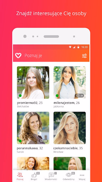 Sympatia - dating, flirt, chat Screenshot 1 - AppWisp.com Sympatia - dating, flirt, chat Screenshot 1 - AppWisp.com