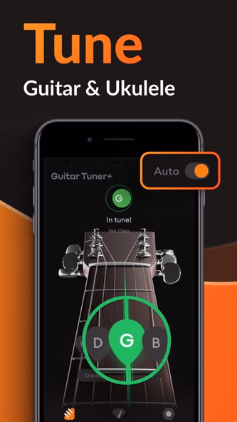 Guitar Tuner+ Screenshot 2 - AppWisp.com Guitar Tuner+ Screenshot 2 - AppWisp.com