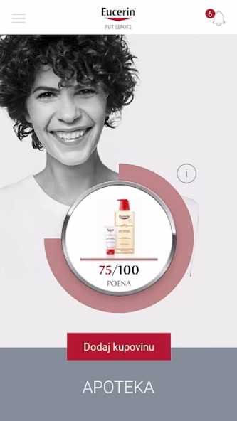 Eucerin® put lepote Screenshot 1 - AppWisp.com Eucerin® put lepote Screenshot 1 - AppWisp.com