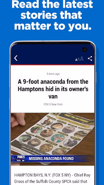 FOX 5 New York: News Screenshot 3 - AppWisp.com FOX 5 New York: News Screenshot 3 - AppWisp.com