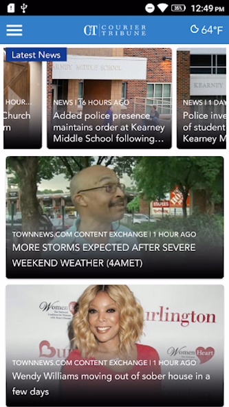 Courier-Tribune NOW Screenshot 2 - AppWisp.com Courier-Tribune NOW Screenshot 2 - AppWisp.com