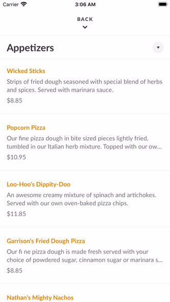 Randy's Wooster Street Pizza Screenshot 3 - AppWisp.com Randy's Wooster Street Pizza Screenshot 3 - AppWisp.com
