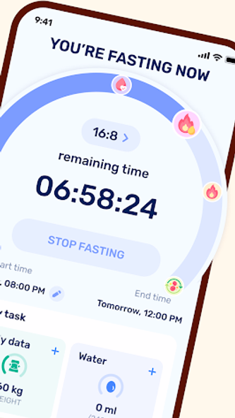 GoFasting Intermittent Fasting Screenshot 2 - AppWisp.com GoFasting Intermittent Fasting Screenshot 2 - AppWisp.com