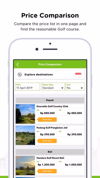 GoGolf - Online Booking Golf Screenshot 4 - AppWisp.com GoGolf - Online Booking Golf Screenshot 4 - AppWisp.com