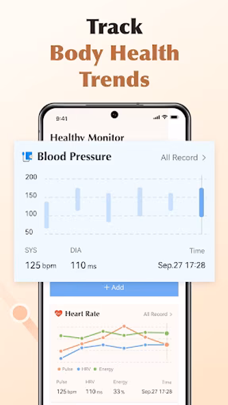 Health Monitor - BP Tracker Screenshot 3 - AppWisp.com Health Monitor - BP Tracker Screenshot 3 - AppWisp.com