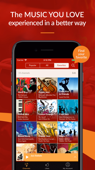 JAZZ RADIO - Enjoy Great Music Screenshot 4 - AppWisp.com JAZZ RADIO - Enjoy Great Music Screenshot 4 - AppWisp.com