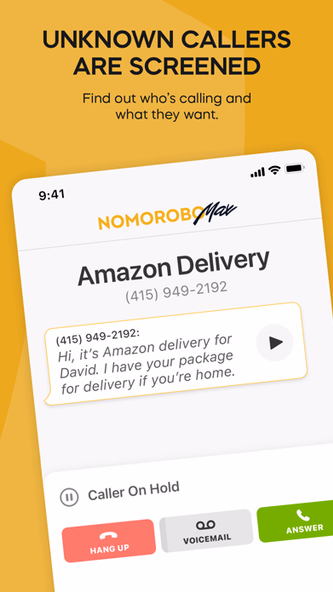 Nomorobo Max Spam Call Blocker Screenshot 4 - AppWisp.com Nomorobo Max Spam Call Blocker Screenshot 4 - AppWisp.com