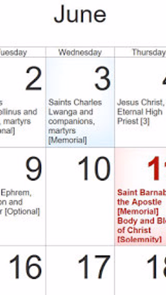 Church Calendar 2025 Screenshot 4 - AppWisp.com Church Calendar 2025 Screenshot 4 - AppWisp.com