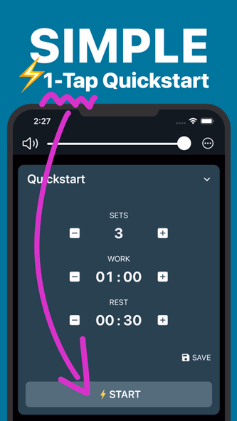 Interval Timer Plus Screenshot 1 - AppWisp.com Interval Timer Plus Screenshot 1 - AppWisp.com