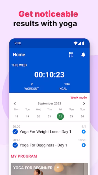 Yoga Daily For Beginners Screenshot 2 - AppWisp.com Yoga Daily For Beginners Screenshot 2 - AppWisp.com