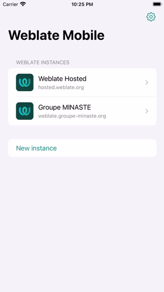 Weblate Mobile Screenshot 1 - AppWisp.com Weblate Mobile Screenshot 1 - AppWisp.com