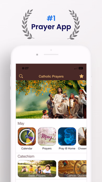 Catholic Prayers : Official Screenshot 1 - AppWisp.com Catholic Prayers : Official Screenshot 1 - AppWisp.com