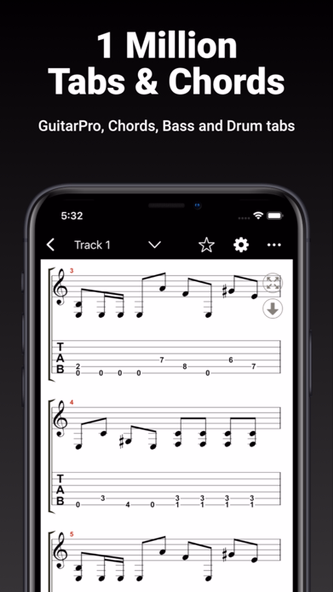 GuitarTab - Tabs & chords Pro Screenshot 1 - AppWisp.com GuitarTab - Tabs & chords Pro Screenshot 1 - AppWisp.com