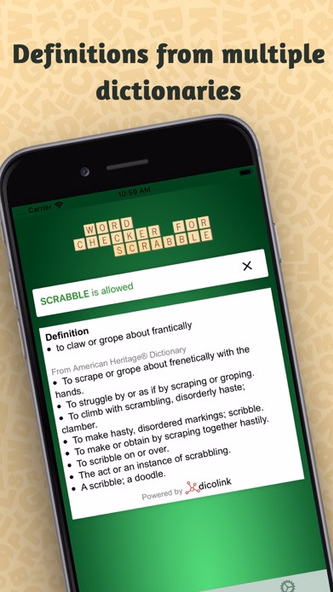Word Checker for Scrabble® Screenshot 2 - AppWisp.com Word Checker for Scrabble® Screenshot 2 - AppWisp.com