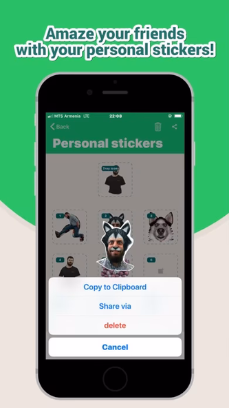Sticker Maker Studio Screenshot 4 - AppWisp.com Sticker Maker Studio Screenshot 4 - AppWisp.com