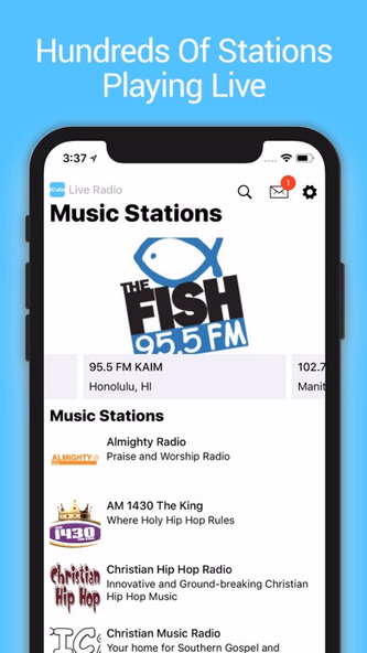 Christian Music and Talk Radio Screenshot 3 - AppWisp.com Christian Music and Talk Radio Screenshot 3 - AppWisp.com