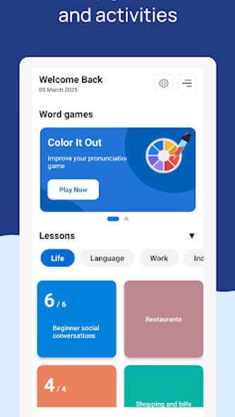 Blue Canoe: Speak Eng Clearly Screenshot 3 - AppWisp.com Blue Canoe: Speak Eng Clearly Screenshot 3 - AppWisp.com