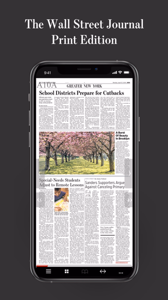 WSJ Print Edition Screenshot 3 - AppWisp.com WSJ Print Edition Screenshot 3 - AppWisp.com