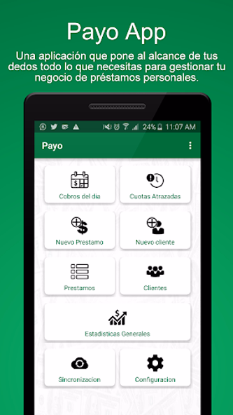 Payo - Gestor de préstamos Screenshot 1 - AppWisp.com