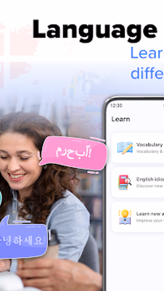 Language Translator, Translate Screenshot 4 - AppWisp.com Language Translator, Translate Screenshot 4 - AppWisp.com