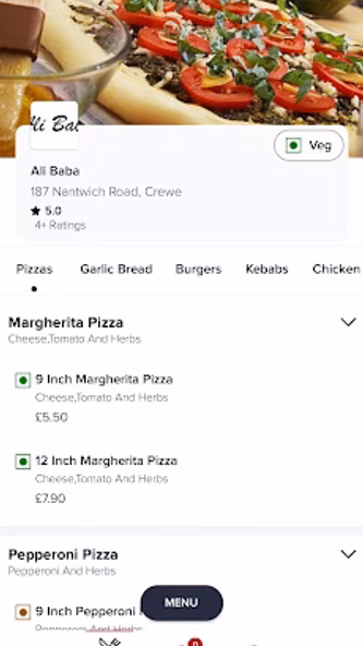 Ali Baba - Order Food Online Screenshot 3 - AppWisp.com Ali Baba - Order Food Online Screenshot 3 - AppWisp.com