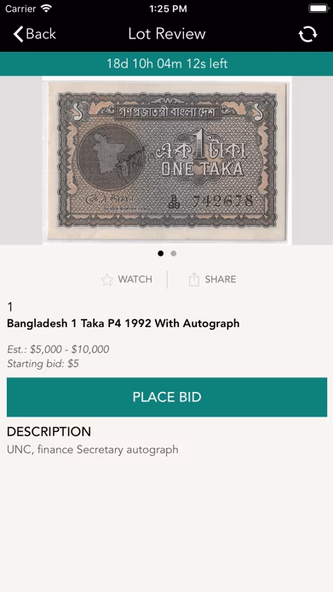 BanglaNumis Auction Screenshot 3 - AppWisp.com BanglaNumis Auction Screenshot 3 - AppWisp.com