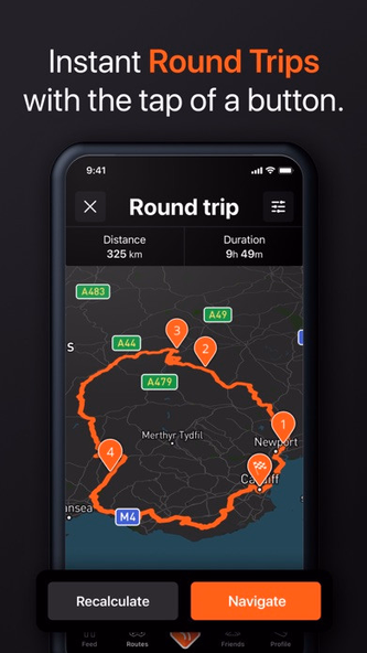 Detecht - Motorcycle App & GPS Screenshot 3 - AppWisp.com Detecht - Motorcycle App & GPS Screenshot 3 - AppWisp.com