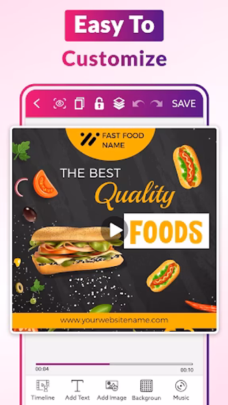 Video Flyer Maker, Templates Screenshot 3 - AppWisp.com Video Flyer Maker, Templates Screenshot 3 - AppWisp.com