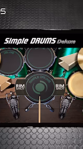 Simple Drums Deluxe - Drum Kit Screenshot 4 - AppWisp.com Simple Drums Deluxe - Drum Kit Screenshot 4 - AppWisp.com