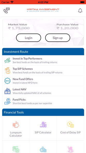 Kritika Investment Screenshot 2 - AppWisp.com Kritika Investment Screenshot 2 - AppWisp.com