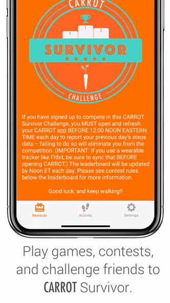 CARROT Wellness Screenshot 4 - AppWisp.com CARROT Wellness Screenshot 4 - AppWisp.com