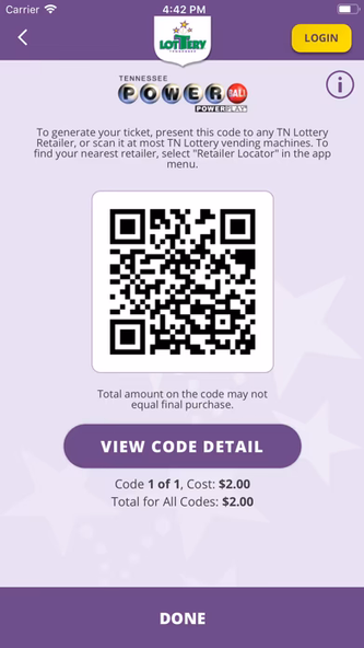 Tennessee Lottery Official App Screenshot 3 - AppWisp.com Tennessee Lottery Official App Screenshot 3 - AppWisp.com