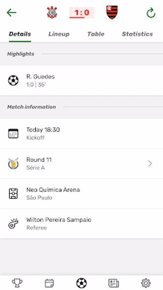 AlertaGol - Resultados Futebol Screenshot 3 - AppWisp.com AlertaGol - Resultados Futebol Screenshot 3 - AppWisp.com
