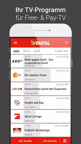 TV-Programm TV DIGITAL Screenshot 1 - AppWisp.com TV-Programm TV DIGITAL Screenshot 1 - AppWisp.com