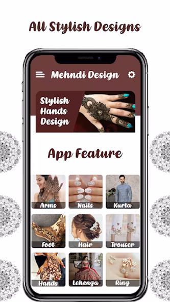 Latest Mehndi Designs Screenshot 1 - AppWisp.com Latest Mehndi Designs Screenshot 1 - AppWisp.com