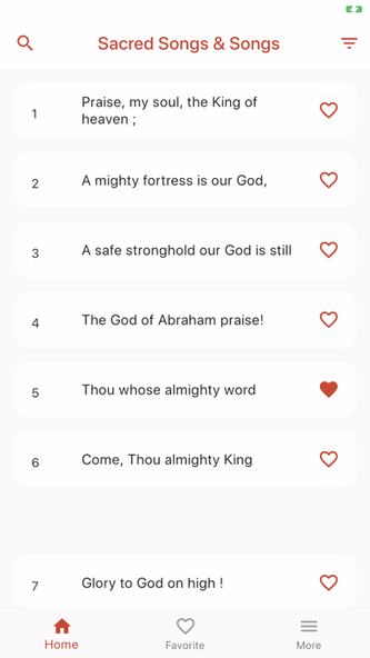 Sacred Songs and Solos Screenshot 1 - AppWisp.com Sacred Songs and Solos Screenshot 1 - AppWisp.com