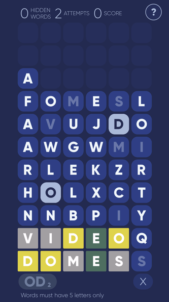 Droplett - The Word Game Screenshot 1 - AppWisp.com Droplett - The Word Game Screenshot 1 - AppWisp.com