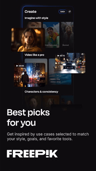Freepik: Design & edit with AI Screenshot 1 - AppWisp.com Freepik: Design & edit with AI Screenshot 1 - AppWisp.com