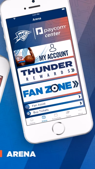 Oklahoma City Thunder Screenshot 2 - AppWisp.com Oklahoma City Thunder Screenshot 2 - AppWisp.com