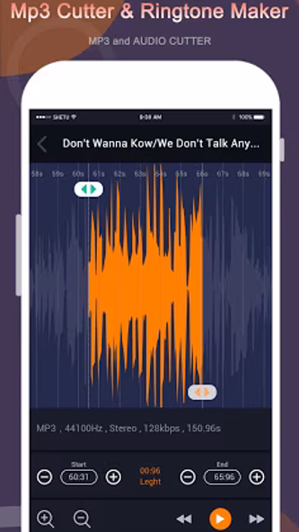 Ringtone Maker-Audio Cutter Screenshot 2 - AppWisp.com Ringtone Maker-Audio Cutter Screenshot 2 - AppWisp.com