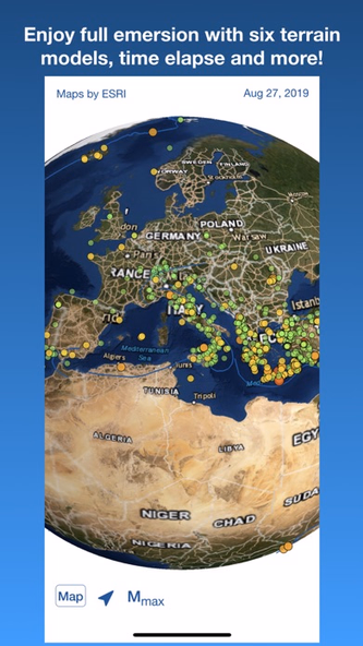 Epicenter - Global Earthquakes Screenshot 4 - AppWisp.com Epicenter - Global Earthquakes Screenshot 4 - AppWisp.com