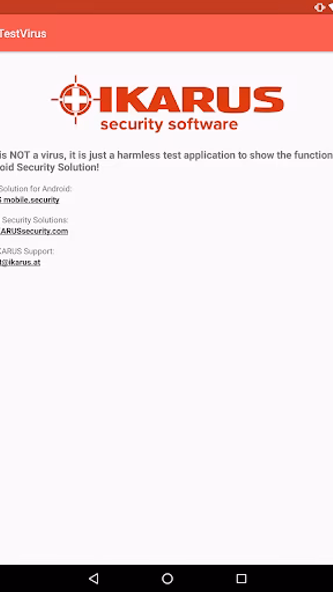 IKARUS TestVirus Screenshot 4 - AppWisp.com IKARUS TestVirus Screenshot 4 - AppWisp.com