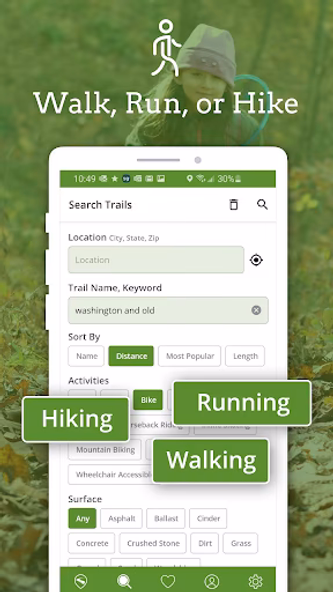 TrailLink: Bike, Run, Walk Screenshot 4 - AppWisp.com TrailLink: Bike, Run, Walk Screenshot 4 - AppWisp.com