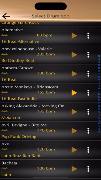 Drum Loops & Metronome Screenshot 3 - AppWisp.com Drum Loops & Metronome Screenshot 3 - AppWisp.com