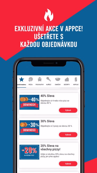 Domino’s Pizza CZ Screenshot 3 - AppWisp.com Domino’s Pizza CZ Screenshot 3 - AppWisp.com