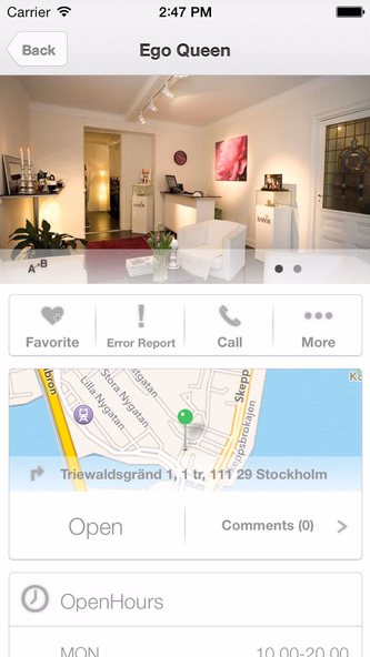 Öppettider Sverige Screenshot 2 - AppWisp.com Öppettider Sverige Screenshot 2 - AppWisp.com