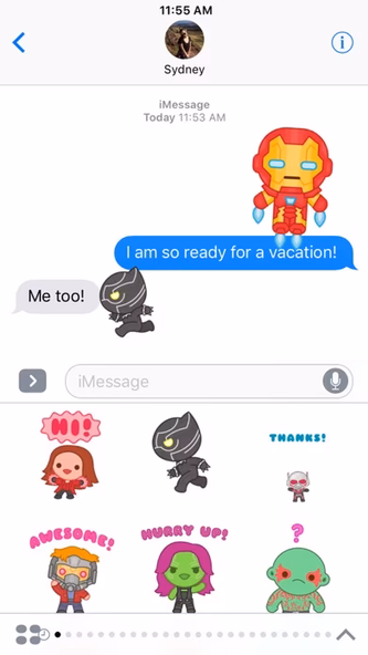 Marvel Stickers: Hero Mix Screenshot 2 - AppWisp.com Marvel Stickers: Hero Mix Screenshot 2 - AppWisp.com