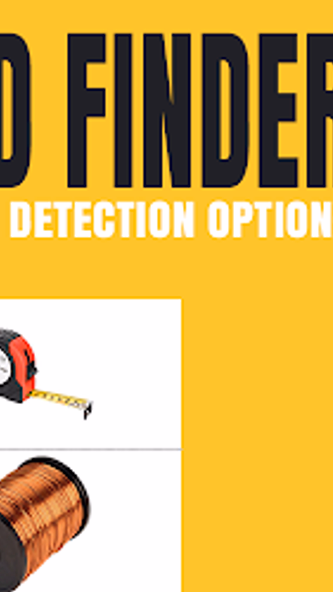Stud Finder: Stud Detector App Screenshot 4 - AppWisp.com Stud Finder: Stud Detector App Screenshot 4 - AppWisp.com